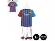 PI�ATA CAMISETA FUTBOL AZUL GRANA 48x50cm 