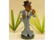 FIGURA PEANA CANTANTE RESINA 30cm       