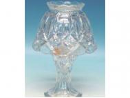 PORTA VELA LAMPARA CRISTAL TALLADO 23cm=509380=
