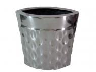 JARRON ALUMINIO ALTURA 17cm DIAMETRO 17cm      