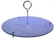 EXPOSITOR DEGUSTACION CRISTAL DIAMETRO 30cm        