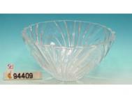 JARRON CUENCO CRISTAL TALLADO 23x12cm 