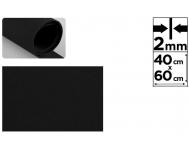 GOMA EVA 40x60cm 2mm NEGRA