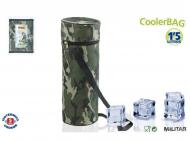 BOLSA NEVERA BOTELLA 1,5l MILITAR{      