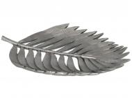 BANDEJA HOJA ATOM PLATEADA 28x19cm�     