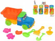 CAMION CONJUNTO PLAYA 8 PIEZAS 22x9x10cm{    