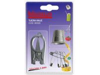 TIJERAS CON DEDAL  CON IMPERDIBLES VIAJE        