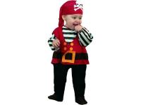 DISFRAZ PIRATA BEBE TALLA 07-12 MESES           
