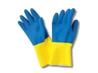 GUANTES SANYC MENAJE BICOLOR LATEX EXTRA TALLA G  5#24