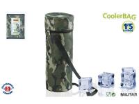 BOLSA NEVERA BOTELLA 1,5l MILITAR      