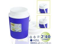 NEVERA TERMO PARA LIQUIDOS 2,4l AZUL    