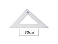 ESCUADRA PLASTICO 45� 30cm  