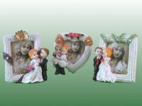 PORTAFOTOS RES NOVIOS 6x4cm  SURTIDO A ELEGIR 1 201357