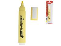 ROTULADOR FLUORESCENTE PASTEL AMARILLO PUNTA BISELADA    