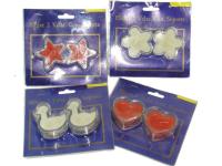 VELA  FIGURA 5cm 2 Unidades BLISTER 14x13  SURTIDO A ELEGIR 1  