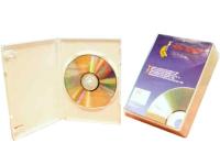 FUNDA DVD INDIVIDUAL 7mm SEMICLARO 8 Unidades  