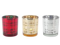 PORTAVELAS CRISTAL 7x8cm  SURTIDO A ELEGIR 1             