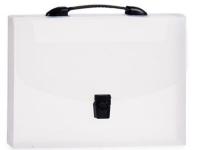 MALETIN PORTA DOCUMENTOS TRANSPARENTE 23x33x4cm   