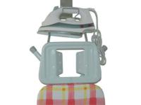 SOPORTE TABLA PLANCHAR CROMADO CAJA 30x11cm 