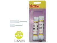 CORDON DEPORTIVO 120cm BLANCO 1 PAR     