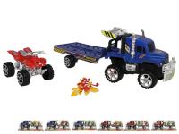 CAMION REMOLQUE CON QUAD 21x9x6cm  SURTIDO A ELEGIR 1