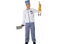 DISFRAZ COCINERO ADULTO TALLA XL            