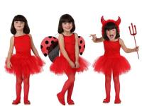 DISFRAZ BAILARINA ROJO TALLA 10-12 A�OS      �