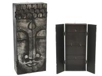 PORTA LLAVES CAJA 33x15cm BUDA PLATA       