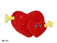 SET DOS CORAZONES 18cm                  