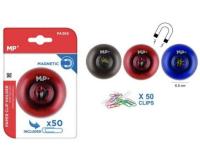 CLIPS  CON PORTACLIP MAGNETICO 50 Unidades  SURTIDO A ELEGIR 1      