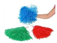 POMPOM CON MANGO BLANCO  SURTIDO A ELEGIR 1                  