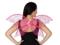 ALAS ROSAS  CON FLOR 73x40cm