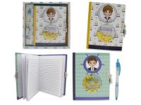 DIARIO COMUNION LENTEJUELAS NI�O  CON BOLIGRAFO  SURTIDO A ELEGIR 1          