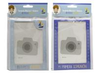 TARJETA MARCO FOTO NI�O 10x15 COMUNION  SURTIDO A ELEGIR 1