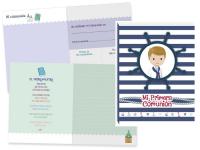 LIBRO MI PRIMERA COMUNION  FOTOS RECUERDOS NI�O 29x23,5cm