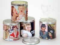 VELA VITANGE CAJA METAL 10x9,5  SURTIDO A ELEGIR 1  