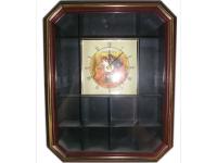 RELOJ VITRINA PARED 20x25cm        
