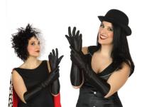 GUANTES NEGROS 40cm                    �