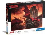 PUZZLE CLEMENTONI 1000 PIEZAS HQC DRAGONES Y MAZMORRAS