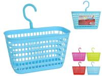 CESTA MULTIFUNCION PINZAS  CON GANCHO 19x9x11cm  SURTIDO A ELEGIR 1   