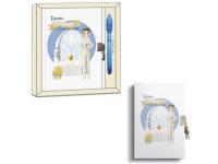 DIARIO COMUNION NI�O CON BOLIGRAFO MAGICO 18,5x14cm 