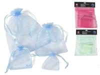 BOLSA TUL CON LAZO 4 PIEZAS 24-19-13-10cm  SURTIDO A ELEGIR 1     