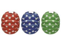 FAROLILLO ESFERICO 22cm UNICOLOR 12 Unidades         