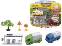 CAMION ESTACION SERVICIO 26x25x4cm  SURTIDO A ELEGIR 1  