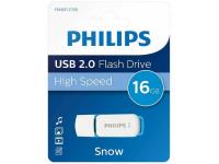MEMORIA USB  16GB PHILIPS SOW BLUE 2.0 