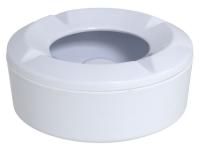 CENICERO DE AGUA MELAMINA BLANCO 10cm   