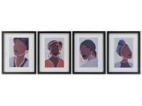 CUADRO PS AFRICANA 35x2x45cm  SURTIDO A ELEGIR 1        