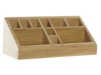 ORGANIZADOR BAMBU NATURAL 33x28x20cm    
