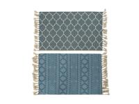 ALFOMBRA ALGODON POLIESTER 100x59cm  SURTIDO A ELEGIR 1  