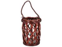 PORTA VELAS  CON VASO CAMBIL 20x12cm           